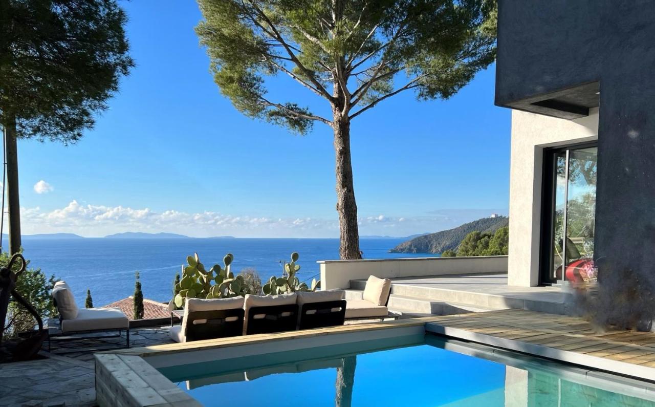 Magnifique Villa Neuve Vue Mer 滨海卡瓦莱尔 外观 照片
